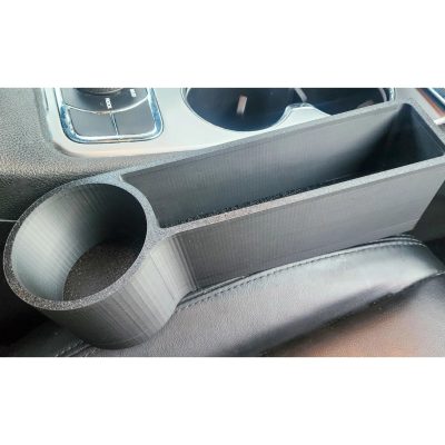 Crevice Caddy – Car Seat Gap Organizer with Cup Holder for Cars, Trucks & SUVs – Smart Storage Between Seats – 3D Printed in Canada — 3D Printed Collectible by 3DCentral