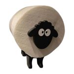 Cute Sheep Toilet Paper Holder for Bathroom Counter