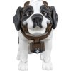 Bernie The St. Bernard – Articulated Dog Figurine with Barrel Accessory, Poseable Collectible Collectible Model for Display or Play – 3D Printed in Canada — 3D Printed Collectible by 3DCentral