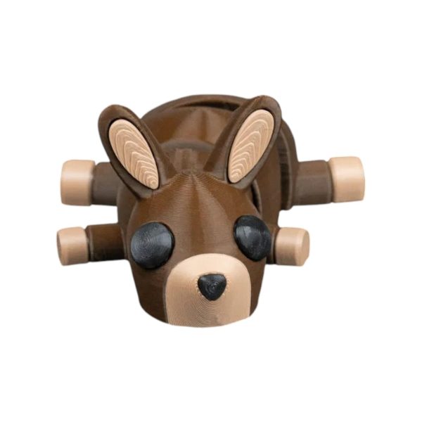 5-Pack Kangaroo Quiet Rest & Nest Figurines — possible Mystery Box item
