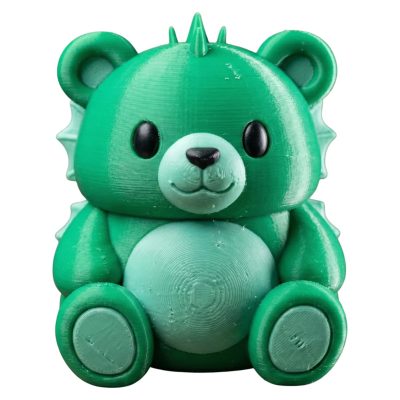 Lagoon Monster Teddy Bear Cub Figurine – Cute Sea Monster-Inspired Collectible Creature for Desk, Shelf or Display – for Teens & Adults – 3D Printed in Canada — 3D Printed Collectible by 3DCentral