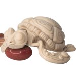 Articulated Turtle Figurine – Mini Poseable Ocean Creature
