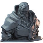 Epic Knight Bust Statue