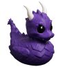 Cute Horned Dragon Duck Figurine – Fantasy Duck Collectible with Horns and Spiked Tail – Cute Desk Décor for Dragon Lovers, for Cruise Ships, 4X4, and Mythical Gifts – 3D Printed in Canada — 3D Printed Collectible by 3DCentral