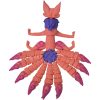 Articulated Twisty Kitsune Fox Figurine – Nine-Tailed Japanese Fox Spirit Statue – Demon Fox Collectible Mythical Desk Ornament & Home Decor – 3D Printed in Canada — 3D Printed Collectible by 3DCentral