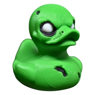 Zombie Duck Figurine – Creepy Cute Undead Duck Collectible for Horror Lovers & Halloween Decor – 3D Printed in Canada — 3D Printed Collectible by 3DCentral