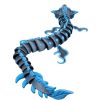 The Abyssal Tide Sea Dragon Figurine – Articulated Aquatic Collectible Sculpture with Oceanic Fins and Serpent Design – 3D Printed in Canada — 3D Printed Collectible by 3DCentral