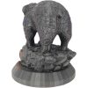 Bitcoin Laser Eyes Honeybadger – Crypto Mascot — 3D Printed Figurines by 3DCentral