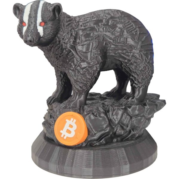 Bitcoin Laser Eyes Honeybadger – Crypto Mascot