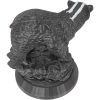 Bitcoin Laser Eyes Honeybadger – Crypto Mascot — 3D Printed Figurines by 3DCentral