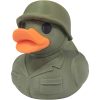Green Army Man Duck Figurine – Military Mashup — 3D Printed Ducks by 3DCentral