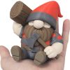 Lumberjack Gnome with Axe – Rustic Cabin Decor — 3D Printed Gnomes by 3DCentral