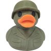 Green Army Man Duck Figurine – Military Mashup — 3D Printed Ducks by 3DCentral