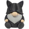 Black Cat Gnome Figurine — 3D Printed Gnomes by 3DCentral