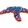 Articulated Tattooed Starfish Figurine – Ocean-Themed Desk Collectible for Teens & Adults – Decorative Display & Collectible – 3D Printed in Canada — 3D Printed Collectible by 3DCentral