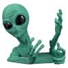 Shelf Invader Bookend – Alien-Themed Sci-Fi Bookshelf Organizer – Unique Decorative Book Holder – 3D Printed in Canada — 3D Printed Collectible by 3DCentral
