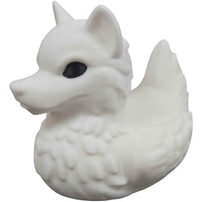 Wolf Duck Figurine – Off-Road Duck for Duck Duck 4x4, Cruise Ship Ducks & Dashboard Decor – Collectible Animal Mashup Gift, Vehicle Kindness Duck – 3D Printed in Canada — 3D Printed Collectible by 3DCentral