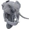 Elephant Warrior Miniature – Sword-Wielding Fantasy Beastman for RPG, Dioramas, or Display – Anthropomorphic Trunked Fighter – 3D Printed in Canada — 3D Printed Collectible by 3DCentral