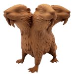 Beaverus Triple-Headed Beaver Figurine