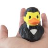 Wedding Groom Duck Figurine – Duck in Classic Tuxedo with Bow Tie & Slicked Hair – Funny Wedding Gift or Table Decor for Newlyweds – 3D Printed in Canada — 3D Printed Collectible by 3DCentral