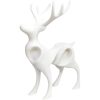 Elegant Modern Reindeer Christmas & Winter Decor – Luxe Minimalist Sculpture Set – 3D Printed in Canada — 3D Printed Collectible by 3DCentral