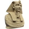Egyptian Pharaoh Bust Statue – Ancient Egyptian Decor for Shelf, Desk, or Altar – 3D Printed in Canada — 3D Printed Collectible by 3DCentral