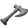 Miniature Axe Prop – Fantasy Battle Axe for Dioramas, RPG Displays & Tabletop Terrain – Paintable Weapon Model – 3D Printed in Canada — 3D Printed Collectible by 3DCentral