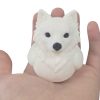 American Eskimo Dog Duck Figurine – Fluffy White Dog Meets Rubber Duck in Adorable Novelty Collectible Gift – 3D Printed in Canada — 3D Printed Collectible by 3DCentral