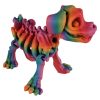 Skeleton Puppy Figurine – Articulated Gothic Canine Desk Collectible for Teens & Adults – Creepy Collectible & Decorative Display – 3D Printed in Canada — 3D Printed Collectible by 3DCentral