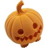 Cute Pet Jack-o-Lantern Mini Figurine – Adorable Pumpkin Creature Halloween Shelf Decoration – 3D Printed in Canada — 3D Printed Collectible by 3DCentral