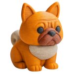 Pug Fox Figurine