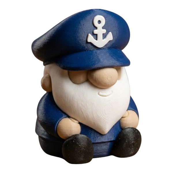 Captain’s Hat Gnome Figurine