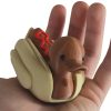 Hot Dog Duck Figurine – Funny Desktop Collectible Decor for Office, Shelf, or Gift – Novelty Animal Sculpture for Teens & Adults – 3D Printed in Canada — 3D Printed Collectible by 3DCentral