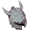 Dragon Scale Warrior Helmet – Spiked Fantasy Armor Prop for RPG Dioramas, Dungeon Terrain & Shelf Display – 3D Printed in Canada — 3D Printed Collectible by 3DCentral