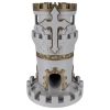 Tower of The Valiant Can Holder & Dice Tower – Medieval Castle Dice Roller for TTRPG, Fantasy RPG, Tabletop Dice Games & Gamer Gifts – 3D Printed in Canada — 3D Printed Collectible by 3DCentral