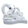 Taurus Zodiac Bull Figurine with Heart Cloud Base – Astrology Decor for Romantic Gifts, Birthdays & Horoscopes – 3D Printed in Canada — 3D Printed Collectible by 3DCentral