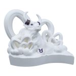 Taurus Zodiac Bull Figurine with Heart Cloud Base