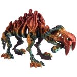 Articulated Skeleton Saber Tooth Tiger Figurine