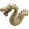 Loch Ness Monster Bust with Scaled Body & Fierce Dragon Head – Decorative Mythical Sea Serpent Figurine – DIY Paintable Wood-Like Sculpture – 3D Printed in Canada — 3D Printed Collectible by 3DCentral
