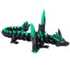 Articulated CrystalWing Dragon Figurine – Fully Poseable Dragon Toy – Desk Collectible & Decorative Display Collectible – Fantasy Dragon Decor Gift for Teens & Adults – 3D Printed in Canada — 3D Printed Collectible by 3DCentral