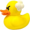 Furious Duck Figurine – Angry Rubber Duck with Steam Puffs & Scowl Face for Desk Humor, Collectors & Gag Gifts – 3D Printed in Canada — 3D Printed Collectible by 3DCentral