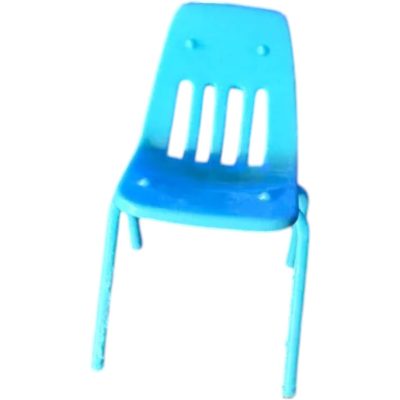 Mini School Chair – Retro-Style 3D Printed Classroom Furniture for Dioramas & Displays – 3D Printed in Canada — 3D Printed Collectible by 3DCentral