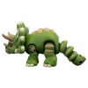 Articulated Triceratops Dinosaur Collectible Figurine – Cute Poseable Dino Collectible for Desk or Shelf – 3D Printed in Canada — 3D Printed Collectible by 3DCentral