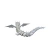 Lord of The Folds Articulated Dragon Figurine – Fantasy Display Sculpture for Desk, Shelf, or Collection – 3D Printed in Canada — 3D Printed Collectible by 3DCentral