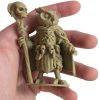 The Necromancer Owl Figurine – Dark Fantasy Owl with Skull Staff & Ritual Cloak – Owls & Dragons Collection – Paintable Display Miniature – 3D Printed in Canada — 3D Printed Collectible by 3DCentral