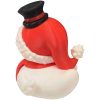 Snowman Christmas Duck Figurine – Quirky Christmas Decoration, Cute Holiday Collectible for Desk, Shelf, or Gifting – 3D Printed in Canada — 3D Printed Collectible by 3DCentral