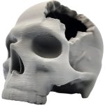 Major Headache Skull Miniature – Cracked Skull Display Prop