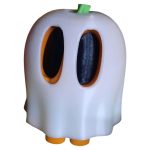 Ghost Blob Pumpkin Figurine