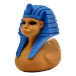 Sphinx Pharaoh Duck Figurine – Ancient Egypt Desk Collectible – Quirky Décor & 3D Printed in Canada