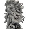 Mythical Thunder God Bust with Flowing Beard & Storm-Inspired Hair – Decorative Ancient Deity Statue – DIY Paintable Collectible Sculpture – 3D Printed in Canada — 3D Printed Collectible by 3DCentral